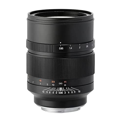 Zhongyi Mitakon Speedmaster 50mm f/0.95 Lens for Canon EF Camera, Full Frame