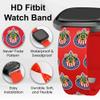 Affinity Bands Chivas de Guadalajara HD Watch Band Compatible with Fitbit Versa 3 & Sense 1 (Short Repeating) view 3