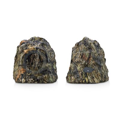 iHome Mossy Oak Camo IHRK-400MOBC-PR Wireless Waterproof Rock Speaker Set for Outdoors Camping Nature Hunting and Fishing Lovers. Built to add Sound to Your Bottomland Supplies, Accessories and Gear