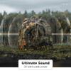 iHome Mossy Oak Camo IHRK-400MOBC-PR Wireless Waterproof Rock Speaker Set for Outdoors Camping Nature Hunting and Fishing Lovers. Built to add Sound to Your Bottomland Supplies, Accessories and Gear view 2