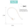 Adjustable Ear Hooks Compatible with AirPods 4, 3, 1, 2 and Pro & All in-Ear Headphones with Stems - 2 Pairs Secure & Comfortable Prevent Falls Ear Holders for Headphones - Easy to Install view 3
