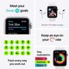 Apple Watch SE (GPS + Cellular, 44mm) Space Gray Aluminum Case with Midnight Sport Band (Renewed) view 3