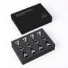 Pailvens Speaker Spikes Floor Protectors 8pcs, Adjustable Shockproof Speaker Isolation Stand Feet for HiFi Amplifier, Subwoofer, DAC Recorder, Turntable, Cone Base Pad with Adhesive, Silver view 4