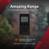 Wireless Driveway Alarm Portable Receiver PR-4000 - Compatible with Dakota Alert 4000 Transmitters | Battery-Powered Monitor Comes with USB Charger & Belt Clip, Driveway Alarms Wireless view 3