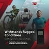 Wireless Driveway Alarm Portable Receiver PR-4000 - Compatible with Dakota Alert 4000 Transmitters | Battery-Powered Monitor Comes with USB Charger & Belt Clip, Driveway Alarms Wireless view 4