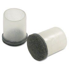 Clear Sleeve Floor Protectors44; 8 Per Bag - 1.63 in.