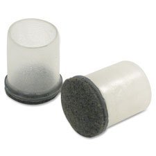Clear Sleeve Floor Protectors44; 8 Per Bag - 1.63 in.