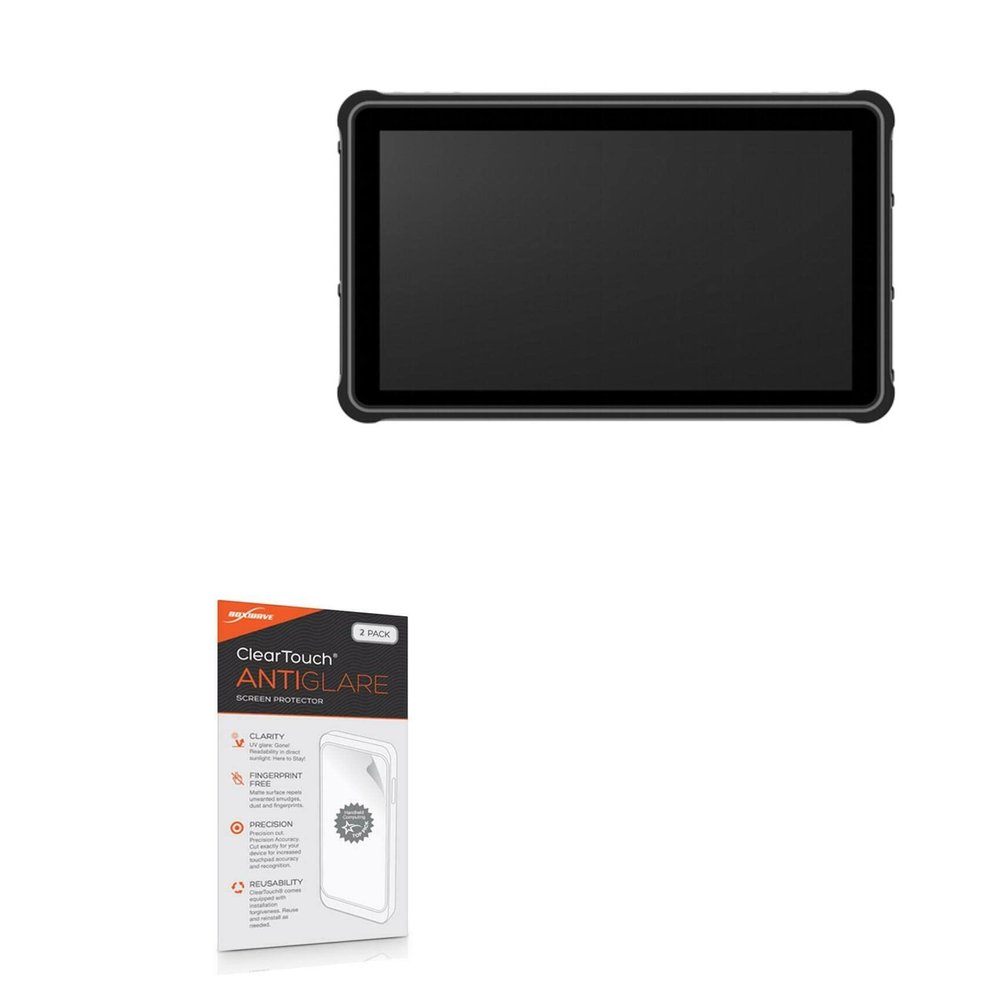 BoxWave Screen Protector Compatible with Ruggtek RT 308 - ClearTouch Anti-Glare (2-Pack), Anti-Fingerprint Matte Film Skin