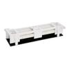 Wall Mount 12 Port Cat6 Patch Panel, 110 Type, 568A & 568B Compatible, 10 inch view 2
