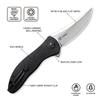 CIVIVI Pocket Folding Knife For EDC, 3.24" Nitro-V Stonewashed Trailing Point Blade, Jim OYoung Synergy 3 Liner Lock Knife C20075A-1 view 2