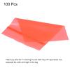 MECCANIXITY Anti Static Bags Shielding Bag 2x2.8inch(5x7cm) Red Transparent Resealable for Hard Drive HDD SSD 100pcs view 3
