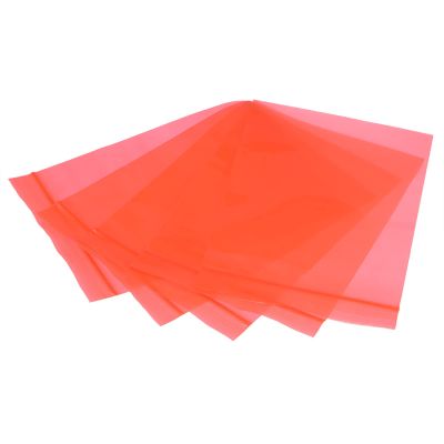 MECCANIXITY Anti Static Bags Shielding Bag 4x6inch(10x15cm) Red Transparent Resealable for Hard Drive HDD SSD 100pcs