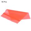 MECCANIXITY Anti Static Bags Shielding Bag 2x2.8inch(5x7cm) Red Transparent Resealable for Hard Drive HDD SSD 50pcs view 3