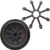 KICKER Subwoofer and Grille Package of 2 Items: 10" CompRT Subwoofer DVC 2-ohm with ABS Grille - 48CWRT102 Sub & 43CWR10G Grill view 1