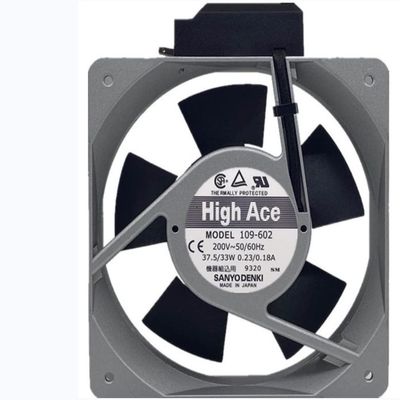 109-602 16016051mm 200V 0.23/0.18A 37.5/33W 2-Wire Cooling Fan