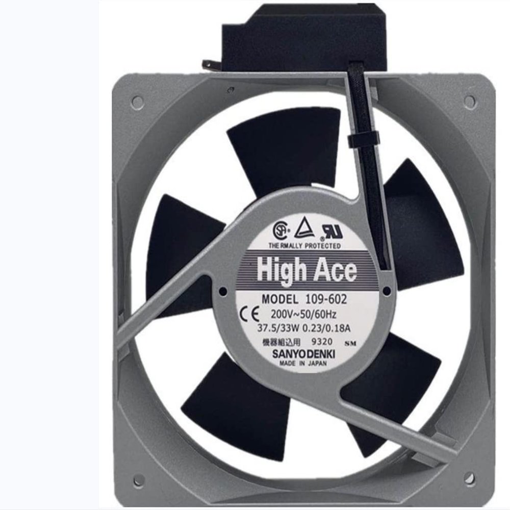 109-602 16016051mm 200V 0.23/0.18A 37.5/33W 2-Wire Cooling Fan