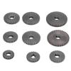 ViaGasaFamido 9Pcs Metal Gear Set Mini Lathe Metal Cutting Machine Gears Lathe Gears Metal Exchange Gears Replacement Parts 2xT60 2xT50 1xT45 2xT40 1xT35 1xT30 view 1
