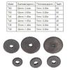 ViaGasaFamido 9Pcs Metal Gear Set Mini Lathe Metal Cutting Machine Gears Lathe Gears Metal Exchange Gears Replacement Parts 2xT60 2xT50 1xT45 2xT40 1xT35 1xT30 view 4
