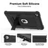 TIMISM for iPad Air 2 Case, Military-Grade Shockproof & Proof Cover with Kickstand | Heavy Duty 3-Layer Protective Case for iPad Air 2nd Generation 9.7-inch 2014 (Model A1566/A1567), Black view 4