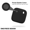 Geiomoo Silicone Case for Tile Mate 2024, Tile Mate 2022 Tracker, Soft Flexible Scratch Resistant Cover with Carabiner (Black) view 4