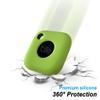 Geiomoo Silicone Case for Tile Mate 2024, Tile Mate 2022 Tracker, Soft Flexible Scratch Resistant Cover with Carabiner (Fluorescent Green) view 3