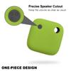 Geiomoo Silicone Case for Tile Mate 2024, Tile Mate 2022 Tracker, Soft Flexible Scratch Resistant Cover with Carabiner (Fluorescent Green) view 4