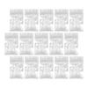 Beaupretty 100pcs Replacement Bottle Stoppers Lash Extension Tools Eyelash Bottle Pins Replacement Nozzle for Bottle Eye Lashes White Substitute Universal view 1