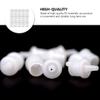Beaupretty 100pcs Replacement Bottle Stoppers Lash Extension Tools Eyelash Bottle Pins Replacement Nozzle for Bottle Eye Lashes White Substitute Universal view 4