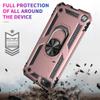 ULAK Compatible with iPod Touch 7/6/5 Case with 2 HD Screen Protectors, Hybrid Rugged Shockproof Cover with Built-in Kickstand for iTouch 5th/6th/7th Generation (Rose Gold) view 3