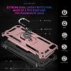 ULAK Compatible with iPod Touch 7/6/5 Case with 2 HD Screen Protectors, Hybrid Rugged Shockproof Cover with Built-in Kickstand for iTouch 5th/6th/7th Generation (Rose Gold) view 4