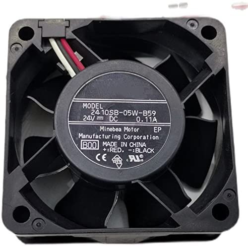 2410SB-05W-B59 Fan 24V 0.11A 60mm60mm25mm Cooling Fan