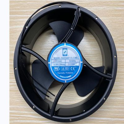 OA254AP-11-1 WB 254x254x89mm 115V 0.3/0.29A 31/33W 2-Wire Cooling Fan