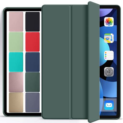 DuraSafe Cases for iPad Air 4 5 6 Gen 2020 2022 2024 Air 11 A2588 A2589 A2591 A2316 MM9E3LL/A MM9D3LL/A MME23LL/A MM9C3LL/A MM9F3LL/A MYFQ2LL/A MYFM2LL/A MYFR2LL/A MYFP2LL/A MM9N3LL/A - Dark Green
