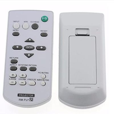 Replacement Projector Remote Control for Sony VPL-ES7 VPL-EW7 VPL-EX70 VPL-EX7 VPL-SX536 VPL-SW526 VPL-SW536 VPL-SW536C VPL-SW526C White
