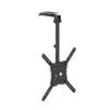 Mount Plus CM344 Flip Down TV and Monitor Roof Ceiling Swivel Mount | Fits Flat TV 23 to 55 Inches | VESA Compatible 200x200, 400x400 | Height Adjustable | Pitched Roof view 1