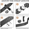 FitTurn Bands Compatible with Michael Kors Access Bradshaw 22mm Replacement Durable Quick Release Metal Solid Stainless Steel Watch Band Strap Wristbands for MKT5001/5004/5013 (Multicolor) view 2