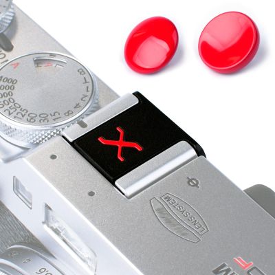 VKO Shutter Release Button, Metal Hot Shoe Cover Compatible with Fujifilm X-T4 XT3 XT20 XT30 X100F XPRO3 XPRO2
