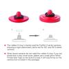 VKO Shutter Release Button, Metal Hot Shoe Cover Compatible with Fujifilm X-T4 XT3 XT20 XT30 X100F XPRO3 XPRO2 view 4