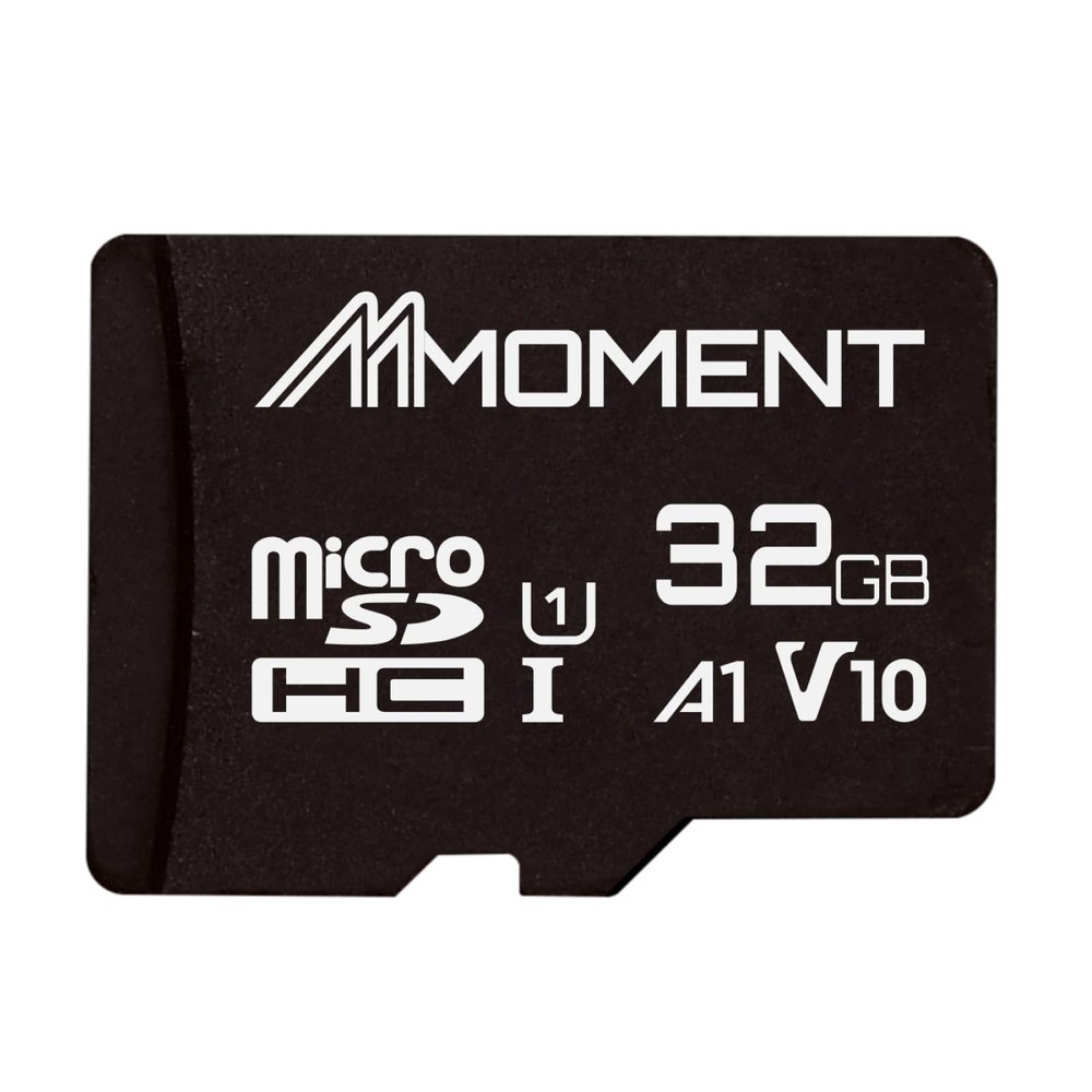 MMOMENT 32GB Micro SD Card, A1, UHS-I, U1, V10, Class 10 Compatible, Read Speed Up to 90 MB/s, SD Adapter Included