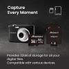 MMOMENT 32GB Micro SD Card, A1, UHS-I, U1, V10, Class 10 Compatible, Read Speed Up to 90 MB/s, SD Adapter Included view 3