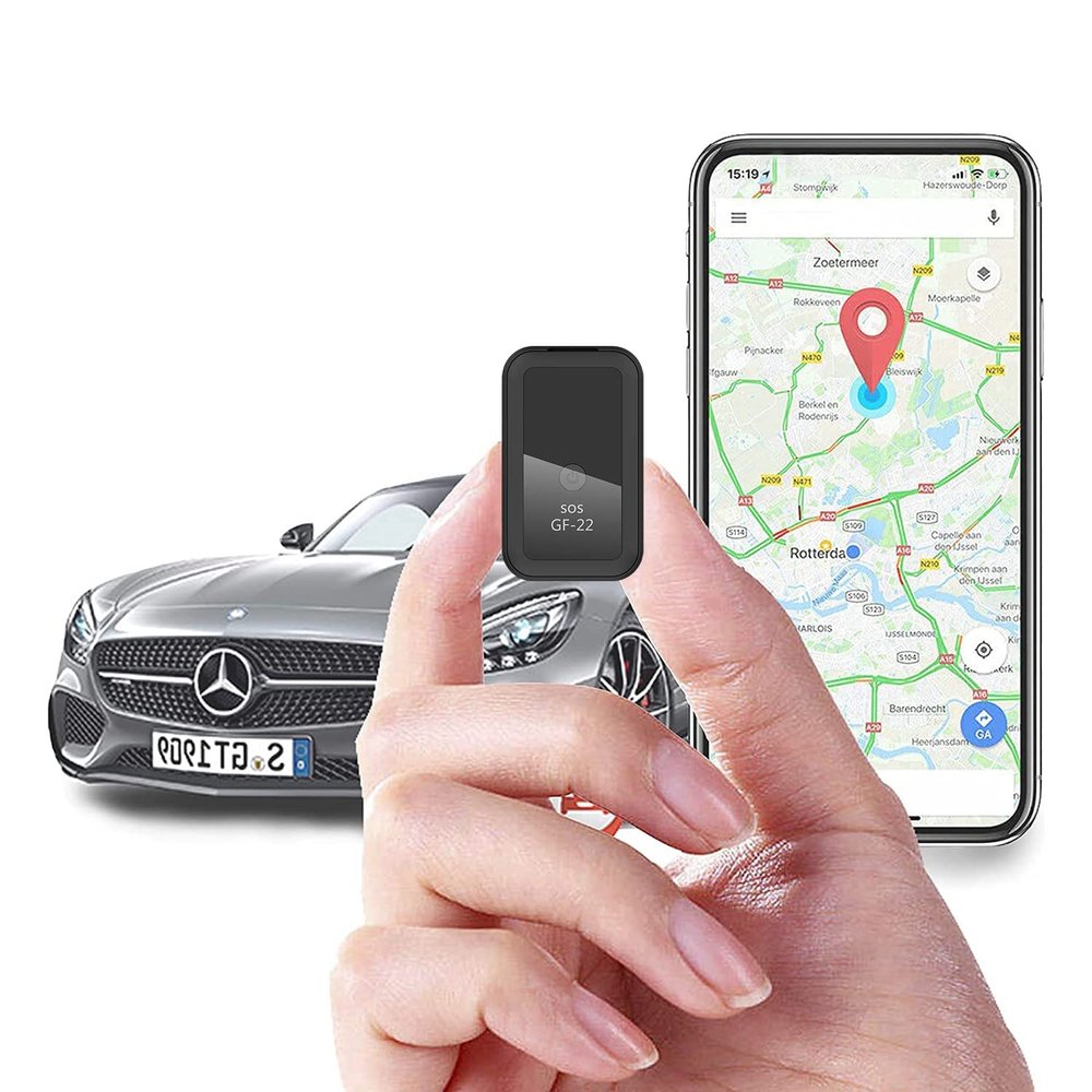GF22 Magnetic Mini Car Tracker GPS Locator Real Time Tracking Locator Device Magnetic GPS Tracker Real-time Vehicle Locator