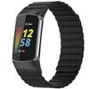 Replacement Wristbands Compatible with Fitbit Charge 5,KangPlus Silicone Strap Magnetic Close Sport Wristband for Women Men Adjustable 5.5-8.1 inch Compatible with Fitbit Charge 5 - Black view 2
