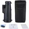 MMAXZ for Indoor/Outdoor,12X50 Hd Monocular Telescope Binocular for Hiking Low Light High Power Eyepiece Scope view 2