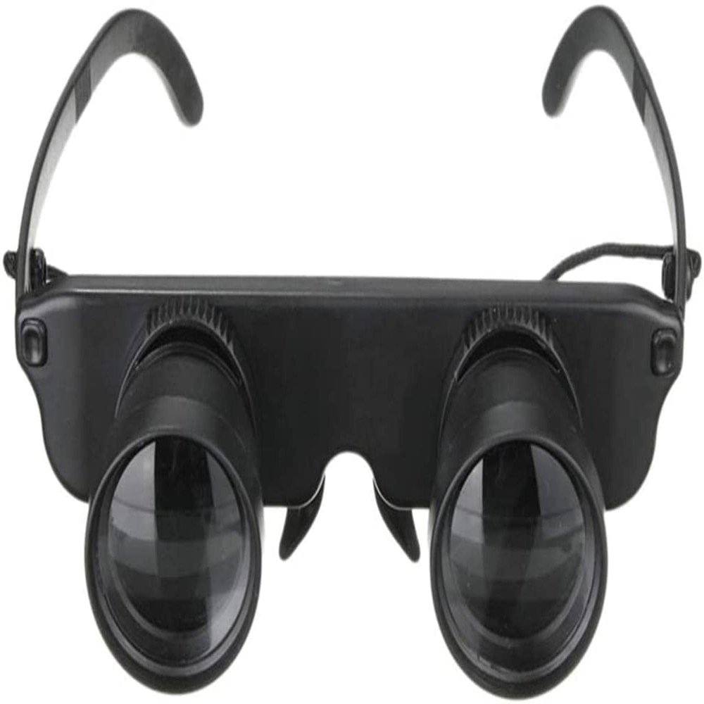 MMAXZ Telescope Binoculars Monocular Telescope, 1Pcs High Clarity 3X28 Magnifier Glasses Style Outdoor Fishing Optics Binoculars