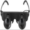 MMAXZ Telescope Binoculars Monocular Telescope, 1Pcs High Clarity 3X28 Magnifier Glasses Style Outdoor Fishing Optics Binoculars view 1