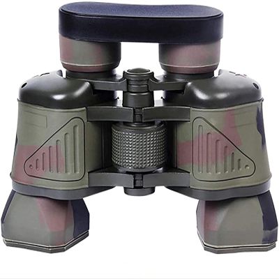 MMAXZ Adult Telescope, Adult Binoculars Army Green Camouflage High Definition Binoculars, Low-Light Night Outdoors Camping Professional Binoculars
