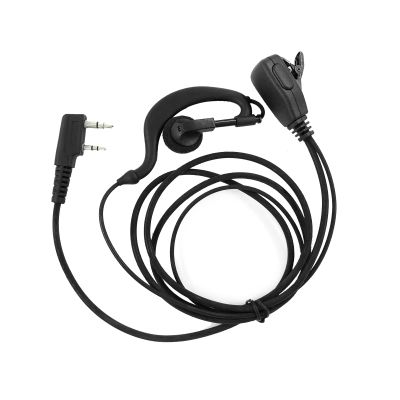 VBLL Aftermarket G Shape Swivel Earpiece PTT Mic for BF888S UV5R UV5RA H777 RT7 RT21 RT22 NX220 NX320 NX340 TK2160 TK2170 TK2302 TK2312 TK2360 TK2402 TK3160 TK3170 TK3312 TK3360 TK3402 Radio