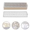 FOMIYES 50pcs Silver Paper Candle Hollow Out Castle Light Wraps Easy Installation Warm Ambient Lighting for Home Decor Parties view 4