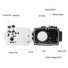 SeaFrogs Waterproof housing for Sony A6400 Underwater Diving Case 40M/130FT with Built-in Water Leakage Sensor, Ideal for Diving, Surfing, Swimming and Rafting Video view 2