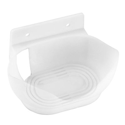 ABS Portable Wall Mount Shelf Holder Stand for Google Nest Audio Bedroom (White)